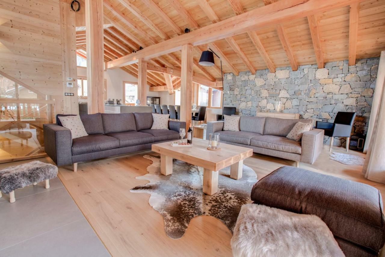 Les Roches Noires Villa Morzine Luaran gambar